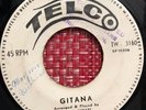 ANSEL WYATT COMBO - Gitana / AFRO CALYPSO RUMBA JAZZ 45 TELCO TRINIDAD