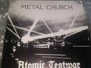 Metal Church LP Vinyl Atomic Testwar 1986-7