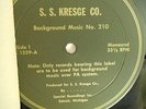 S.S. KRESGE & CO. LP VINYL 1964 BACKGROUND STORE MUZAK RARE  no.210