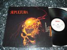 SEPULTURA - Beneath the Remains LP 1st press Roadrunner 1989 ;Sarcofago;Chakal