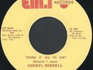 CHERYL BERDELL: Giving It All To You / Fall In Love 45 Hear  (Modern Soul Disco
