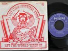 I LUV WIGHT FESTIVAL SONG SINGLE MADE IN PORTUGAL 45 PS 7 LET THE WORLD WASH IN
