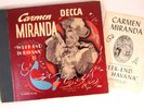 Rare  CARMEN MIRANDA Week-End in Havana 78-rpm DECCA (x3) Record Set A-295 23M