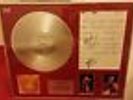 Rolling Stones platinum disc display genuine signed