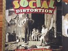 SOCIAL DISTORTION 'HARD TIMES AND NURSERY RHYMES LP , vinyl record with poster.