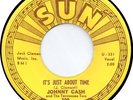 Johnny Cash: It's Just About Time (autographed Sun sleeve)