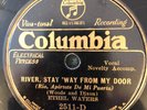 Columbia 2511D Ethel Waters  RIVER STAY AWAY  78 rpm EE+1931 w BENNY GOODMAN