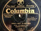 Columbia 14336D PINK ANDERSON & SIMMIE DOOLEY Tip Out Tonight BLUES 78rpm V