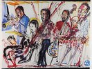 Billy Bang Sextet - Live At Carlos 1 LP - Soul Note Italy VG+