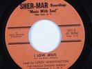 Soul Gospel 45 FAMOUS SINGING ANGELS I Love Jesus SHER-MAR HEAR