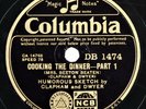 CLAPHAM AND DWYER - COOKING THE DINNER - 1930's Comedy 78rpm 10