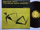 The Miles Davis Quintet Relaxin' With Prestige PRLP 7129 DG RVG Jazz Vinyl LP