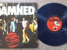 THE DAMNED - MACHINE GUN ETIQUETTE - U.K BLUE VINYL PSYCH GOTH PUNK ROCK LP DAM2