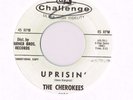 THE CHEROKEES Uprisin' CHALLENGE Garage SURF INSTR. PROMO 45   HEAR