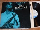 Sonny Rollins Newks Time EX  W63 RVG DG Ear Blue Note lp Wynton Kelly
