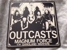RARE VINYL RECORD SINGLE THE OUTCASTS MAGNUM FORCE IRISH PUNK