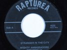 Soul Funk Gospel 45 MIGHTY AMBASSADORS Stranger In The City RAPTUREA HEAR