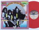 KISS Hotter Than Hell CASABLANCA LP NM/VG++ red vinyl uk 1977 reissue