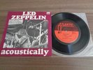 LED ZEPPELIN - ACOUSTICALLY  1972 AUSTRALIAN 3 TRACK EP. ATLANTIC RECORDS. EX+
