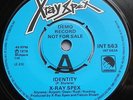 X-Ray Spex - Identity UK 1978 EMI Demo Record 7