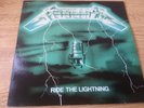 metallica   -   ride the lightning-   LP   - coloured