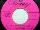 the CASHMERES vg++ orig. Mercury 45 MY SENTIMENTAL HEART b/w Yes Yes Yes kz144