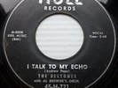 BELTONES doowop orig. VG+ black lbl HULL 45 I Talk To My Echo b/w Oof Goof kz146