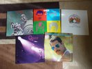 4 LP's QUEEN + 1LP FREDDY MERCURY