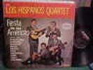 LOS HISPANOS QUARTET LP FIESTA DE LAS AMERICAS MUSICOR MONO PUERTO RICO NATIVES