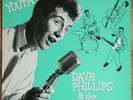 RARE ROCKABILLY - DAVE PHILLIPS & THE HOT ROD GANG - 'WILD YOUTH' - LP