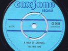 THREE TOPS - MAN OF CHANCES/HORTENSE ELLIS - GROOVY KIND OF LOVE UK BLUE COXSONE