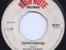 DELANO STEWART - ROCKING SENSATION/GAYSTERS - ONE LOOK (RARE CUT TO TELL ME BABY