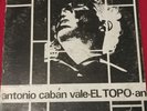 ANTONIO CABAN VALE: El Topo LP Disco Libre  . Puerto Rico El - 012.