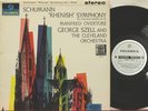 SAX 2506 B/S Schumann Symphony #3, Manfred Overture, Szell, Cleveland Orchestra