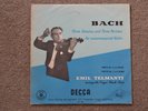 Decca LXT 2952 cover & 2951 vinyl UK O/G Bach Violin Sonatas Partitas Telmanyi