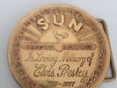 Sun Records Elvis Presley Belt Buckle