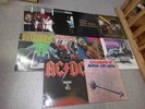 Konvolut von 10 Rock LP`s (Hard/Metal/Punk) (siehe Foto)