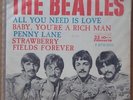 THE BEATLES 1967 All You Need Is Love P/S 7”UNIQUE EDITION  7” EP  45 BRAZIL