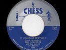 RARE DOOWOP-CORNETS-CHESS 1553-IT WOULD BE HEAVENLY/BABY'S COMING HOME