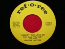 FREDDIE WATERS Love Is A Strange Thing / Nobody Can Love Me 45 RECORD Soul Funk