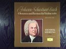 BACH 6 SONATAS & PARTITAS FOR VIOLIN SZERYNG BOX 3 LP'S DGG STEREO 2ED GERM MINT