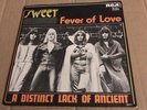 The Sweet  - Fever of Love  - Rare Picture Sleeve 7