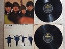 THE BEATLES-HELP  & BEATLES FOR SALE-ORIGINAL UK MONO 1st PRESS-MONO-MEDIUM COND