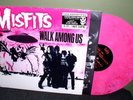 MISFITS WALK AMONG US LP PINK VINYL NEW SEALED SAMHAIN DANZIG HOT TOPIC KBD NYHC