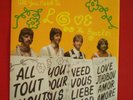 The Beatles * ALL YOU NEED IS LOVE *  BRITISH IMPORT 45 w/ PIC SLEEVE  NM/NM-