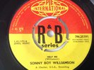 SONNY BOY WILLIAMSON -HELP ME / BYE BYE BIRD -UK PYE INTERNATIONAL R&B SERIES