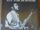 JIMMY DAWKINS All For Business LP DELMARK 1973 US orig OTIS RUSH-BIG VOICE ODOM