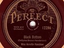 78rpm Jazz – Annette Hanshaw – Black Bottom – Perfect 12286