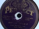 CURLEY WEAVER, RUTH WILLIS, FRED MCMULLEN PERFECT 0228 BLUES 78 RPM V
