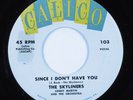 Doo Wop 45 SKYLINERS Since I Don't Have You CALICO VG++ HEAR